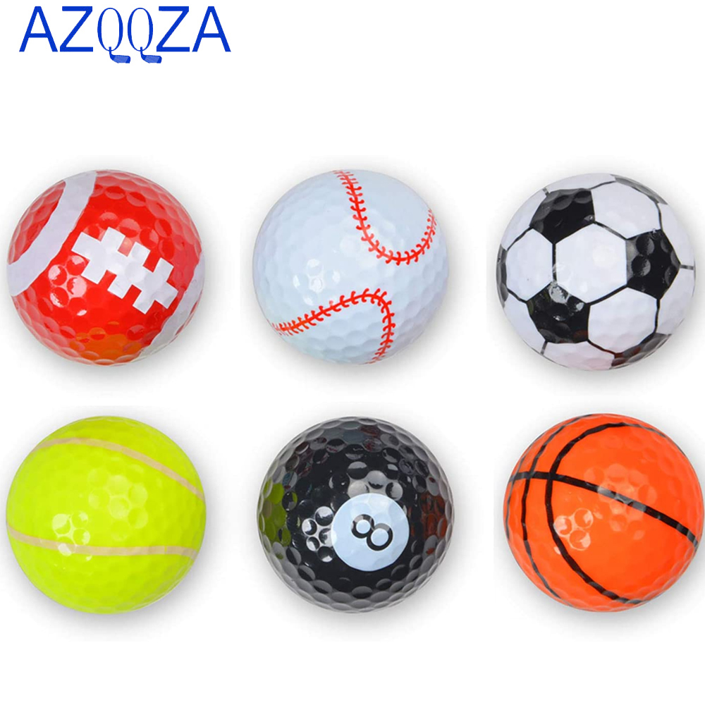 6PCS Golf Balls Training Sport - Practice Equipment For Golf recension och pris